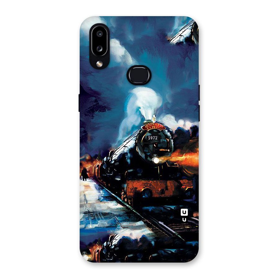 Train Art Back Case for Galaxy A10s