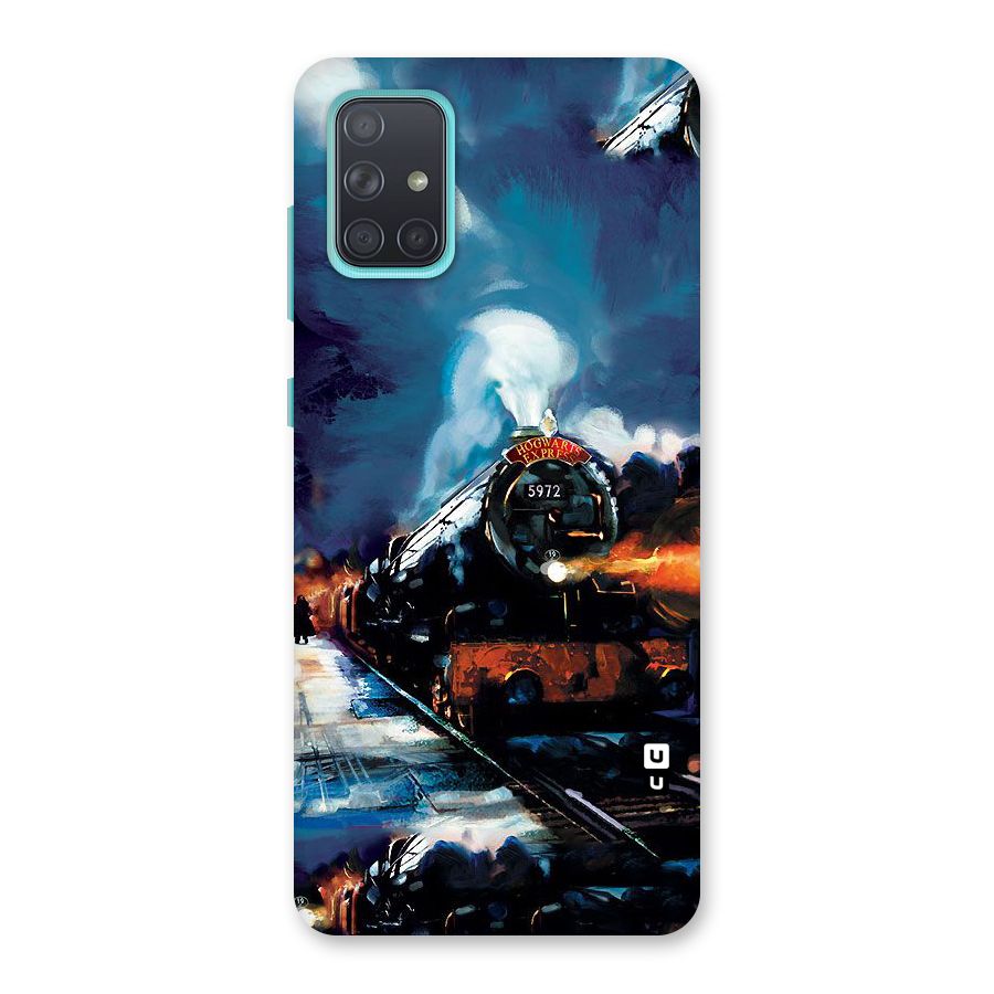 Train Art Back Case for Galaxy A71