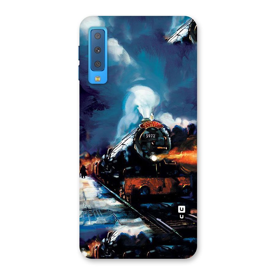 Train Art Back Case for Galaxy A7 (2018)