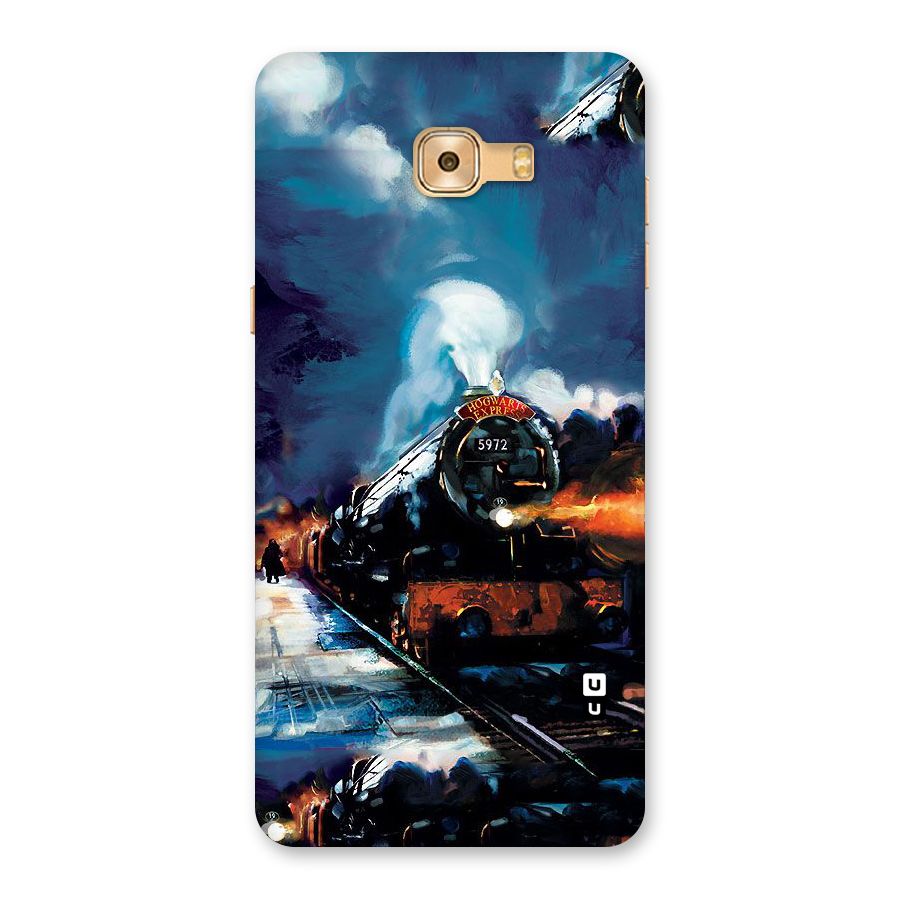 Train Art Back Case for Galaxy C9 Pro