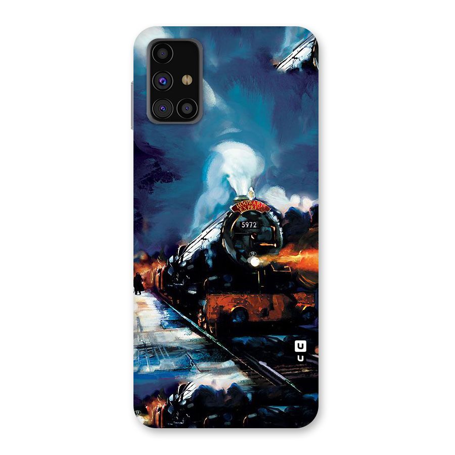 Train Art Back Case for Galaxy M31s