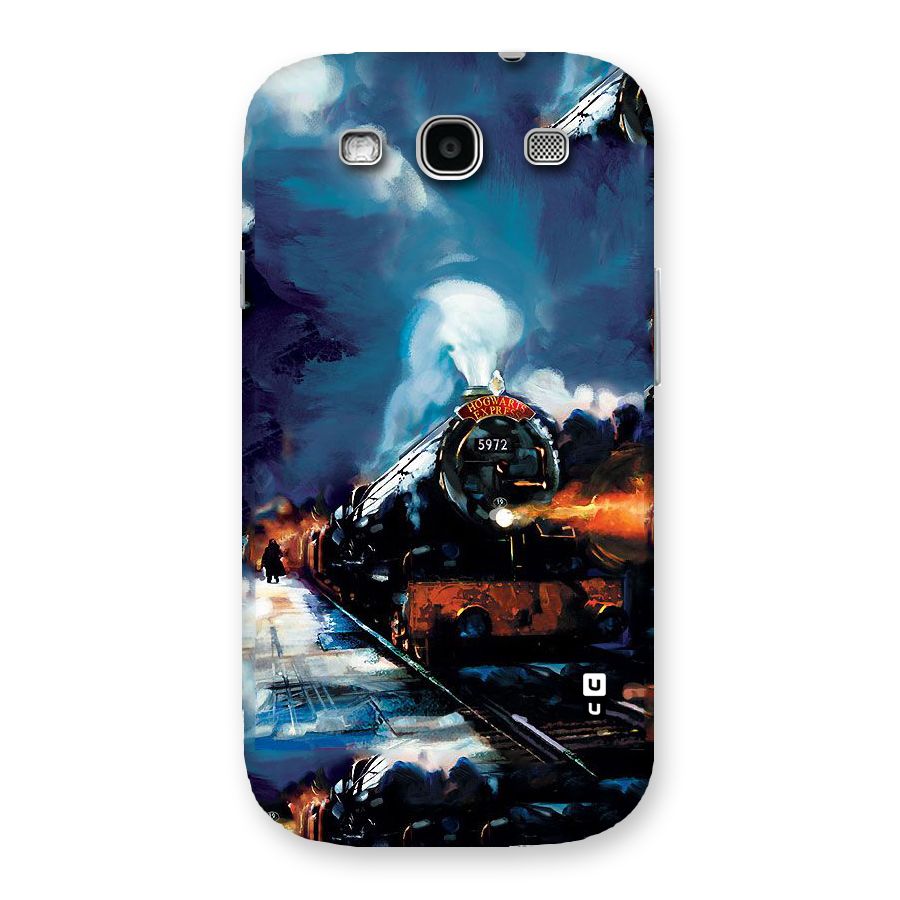 Train Art Back Case for Galaxy S3