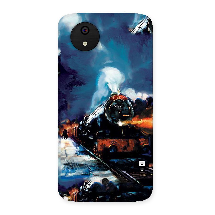 Train Art Back Case for Micromax Canvas A1