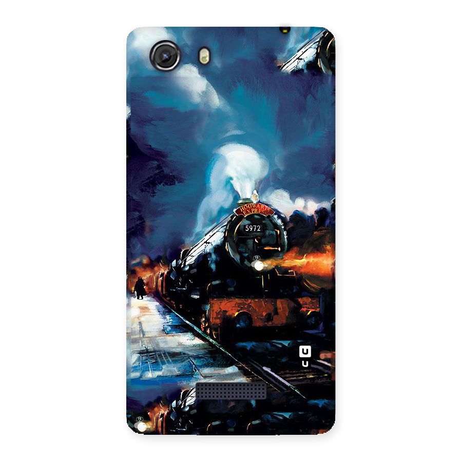 Train Art Back Case for Micromax Unite 3