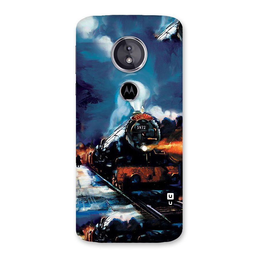 Train Art Back Case for Moto E5