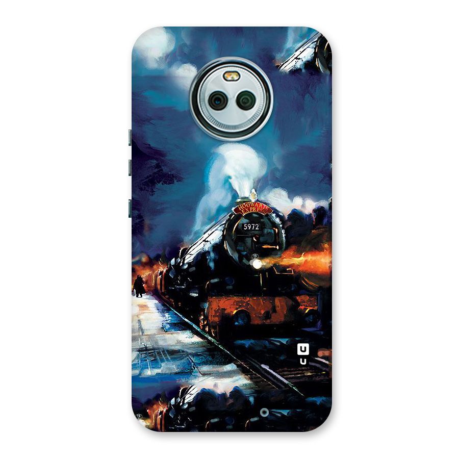 Train Art Back Case for Moto X4