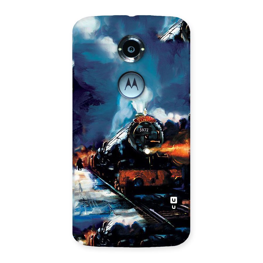 Train Art Back Case for Moto X 2nd Gen