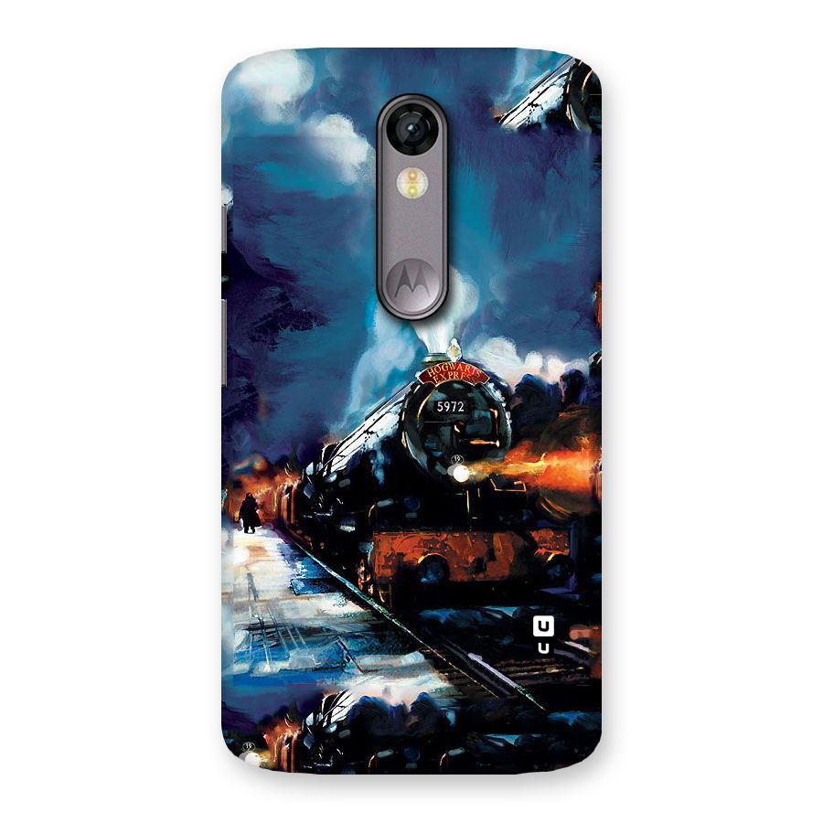 Train Art Back Case for Moto X Force