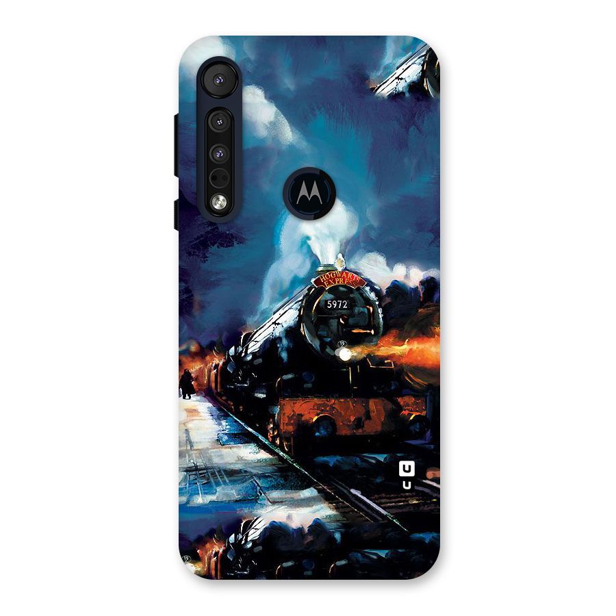 Train Art Back Case for Motorola One Macro