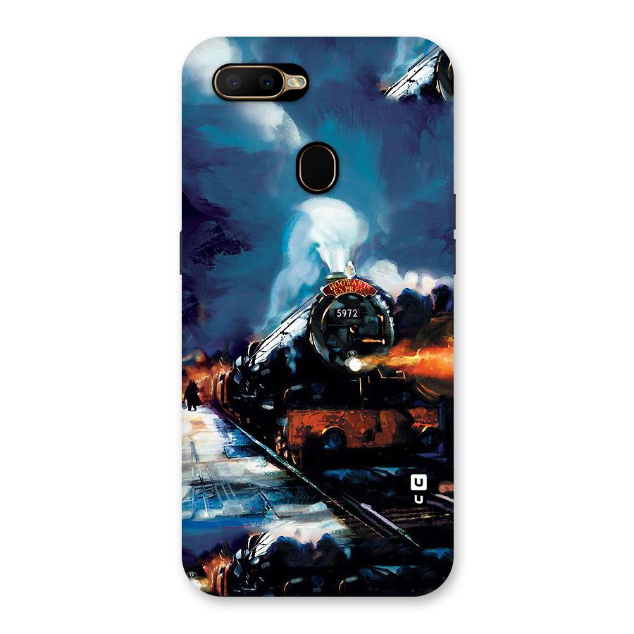 Train Art Back Case for Oppo A5s
