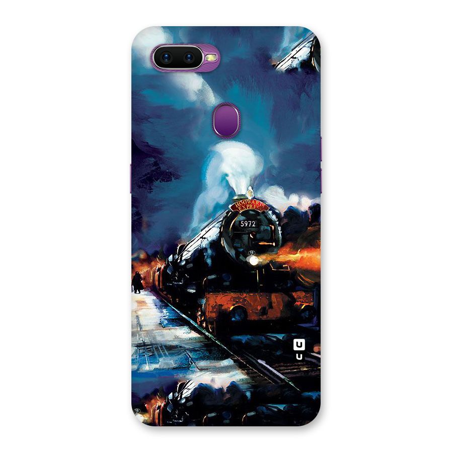 Train Art Back Case for Oppo F9