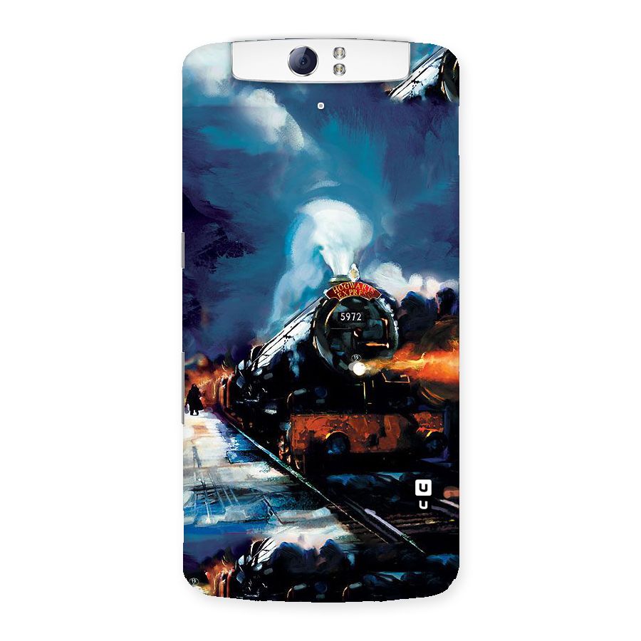 Train Art Back Case for Oppo N1