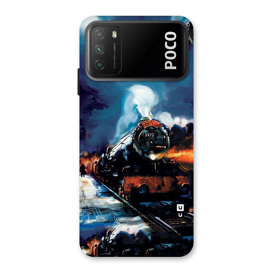 Train Art Back Case for Poco M3