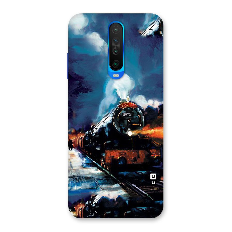 Train Art Back Case for Poco X2