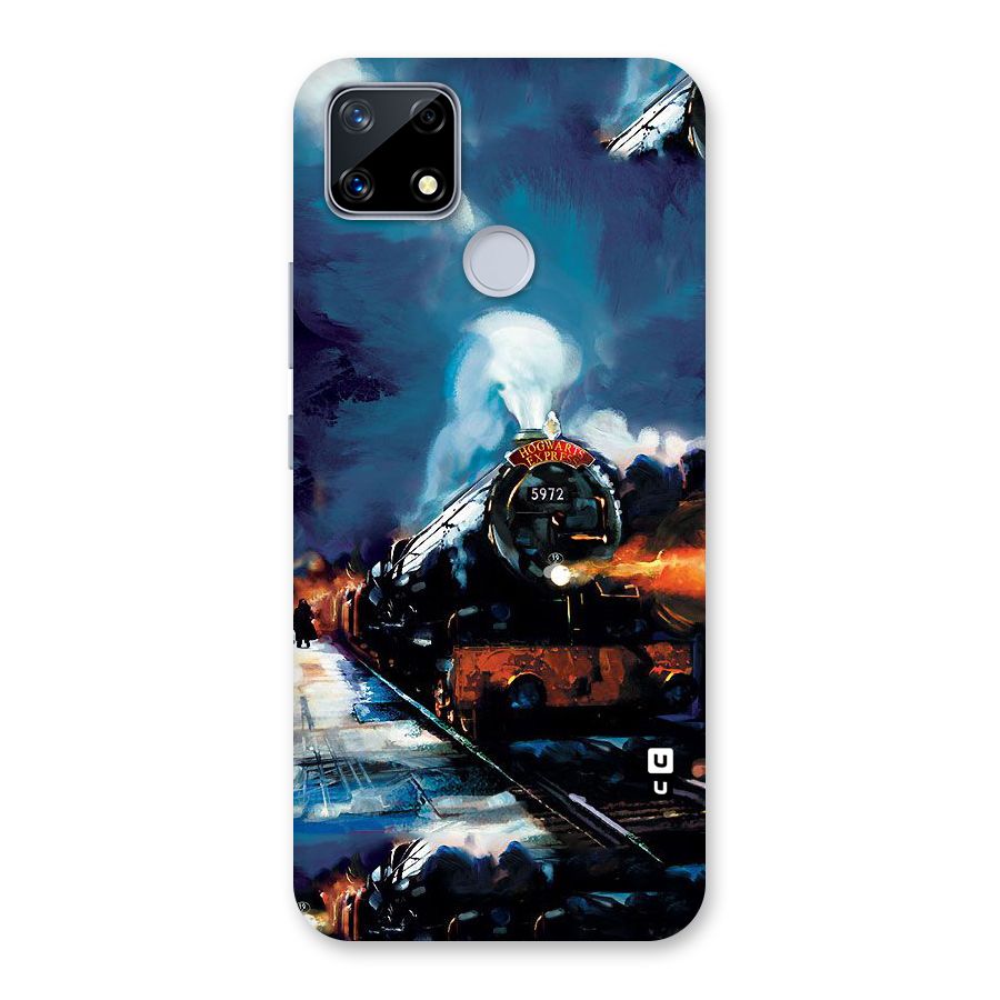 Train Art Back Case for Realme Narzo 20