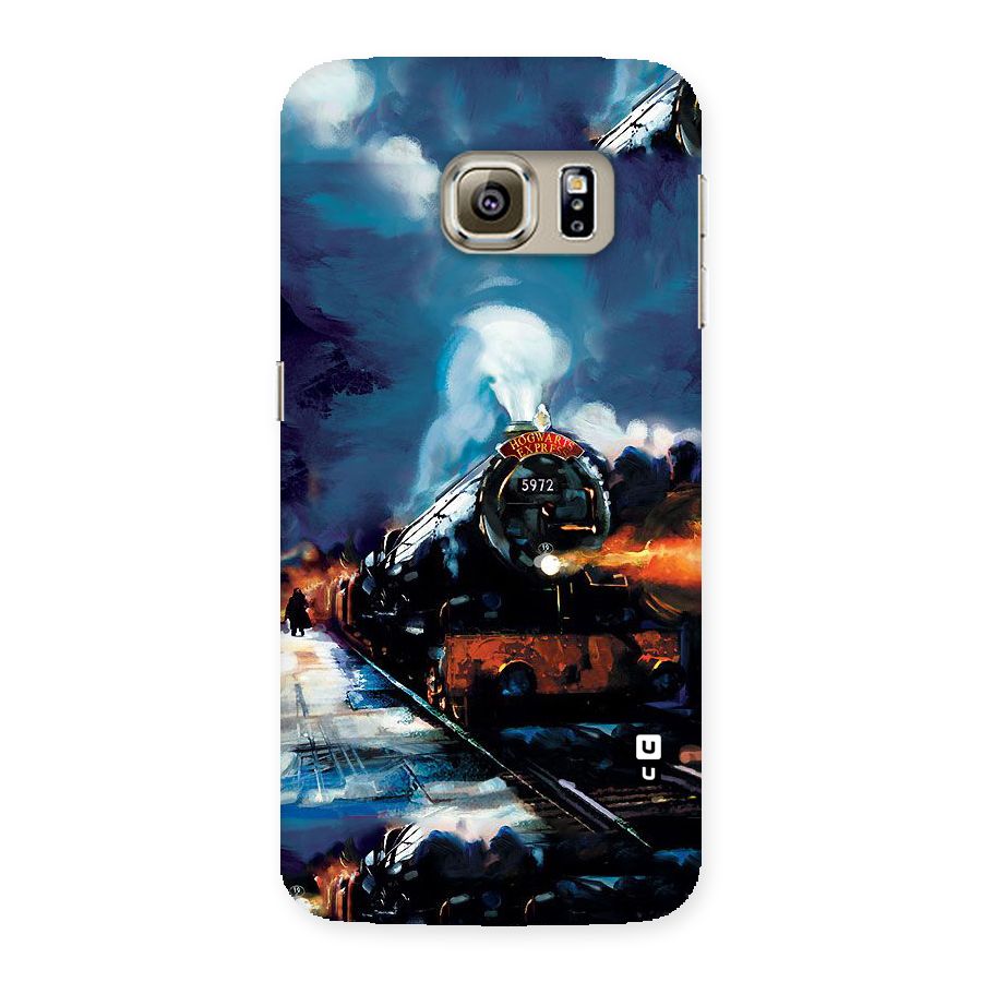Train Art Back Case for Samsung Galaxy S6 Edge