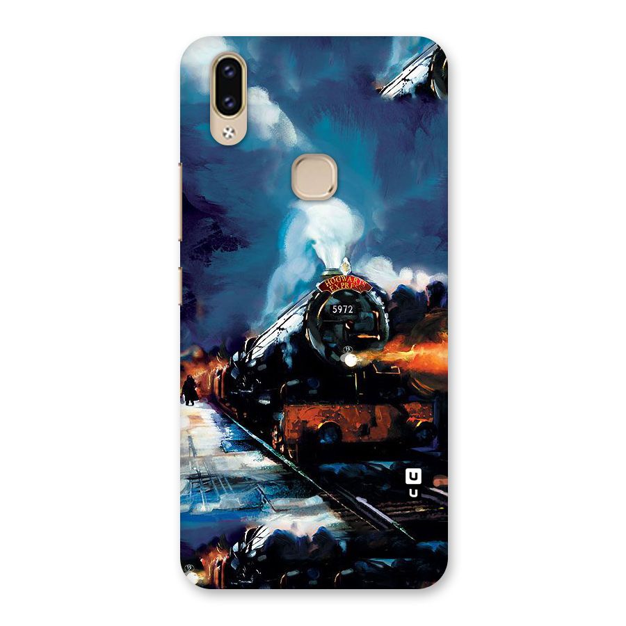 Train Art Back Case for Vivo V9 Youth