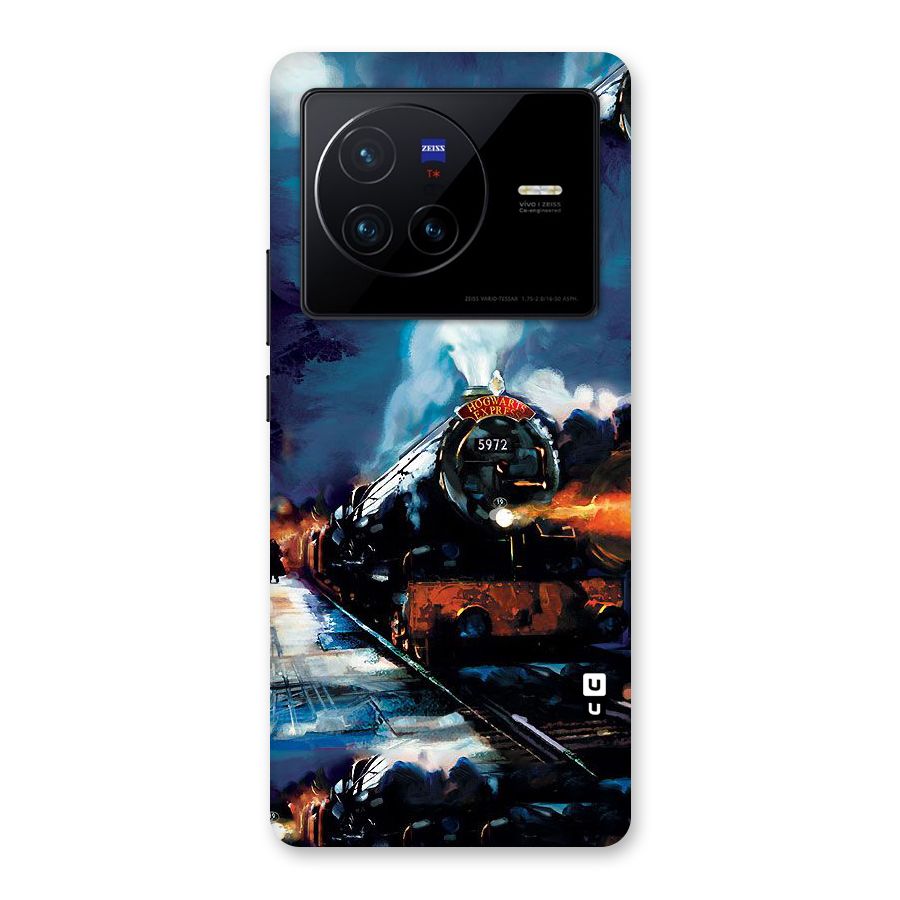 Train Art Back Case for Vivo X80