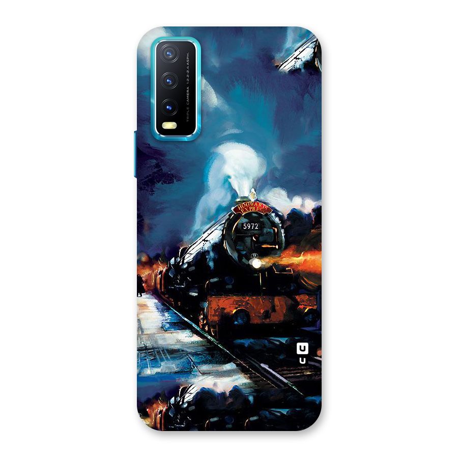 Train Art Back Case for Vivo Y20A