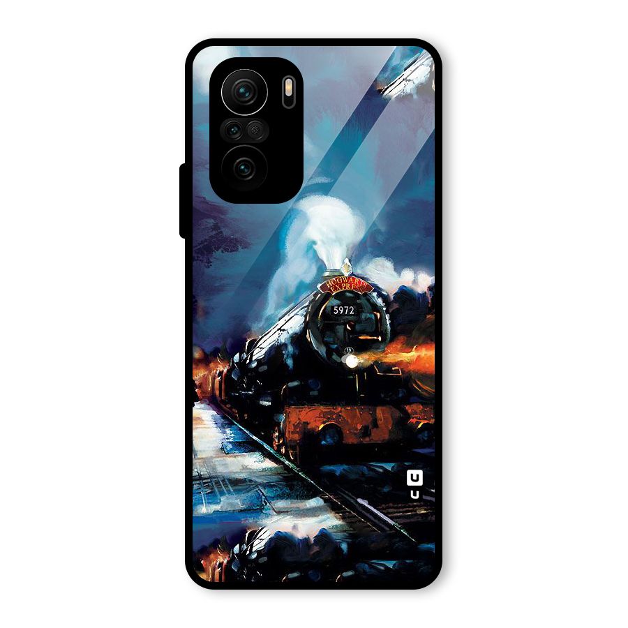 Train Art Glass Back Case for Mi 11X Pro