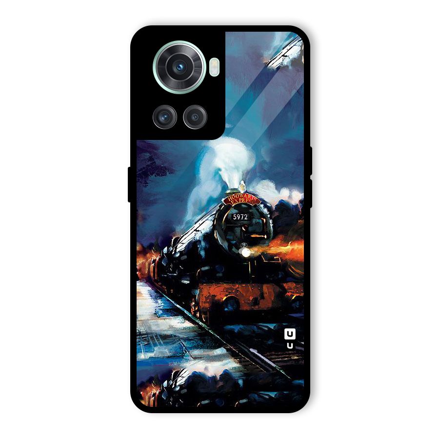 Train Art Glass Back Case for OnePlus 10R
