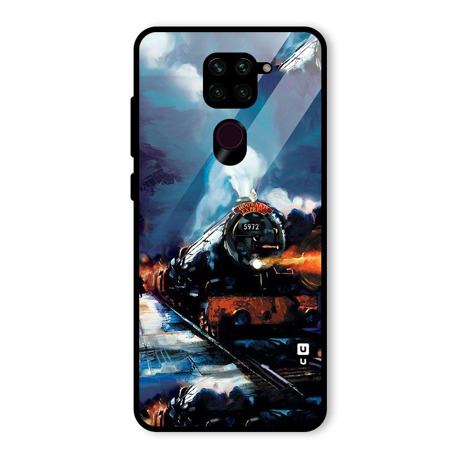 Train Art Glass Back Case for Redmi Note 9