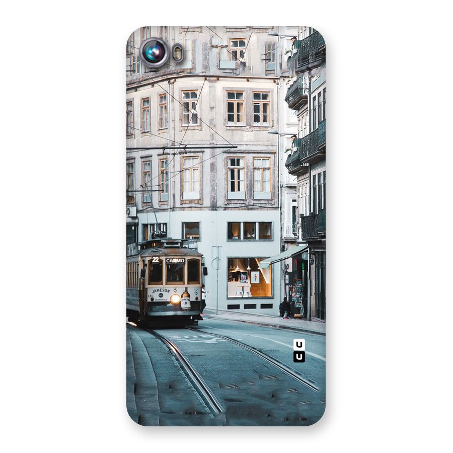 Tramp Train Back Case for Micromax Canvas Fire 4 A107