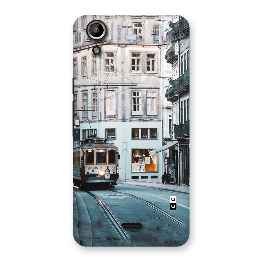 Tramp Train Back Case for Micromax Canvas Selfie Lens Q345
