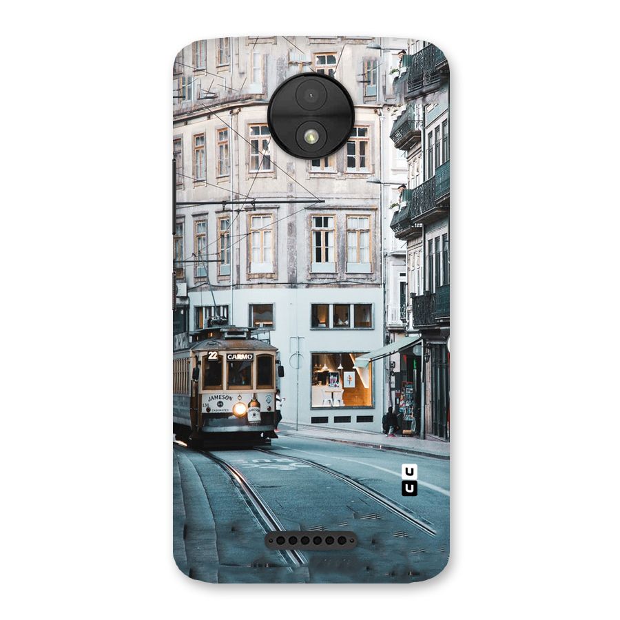 Tramp Train Back Case for Moto C