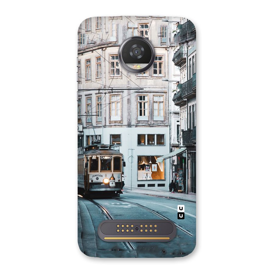 Tramp Train Back Case for Moto Z2 Play