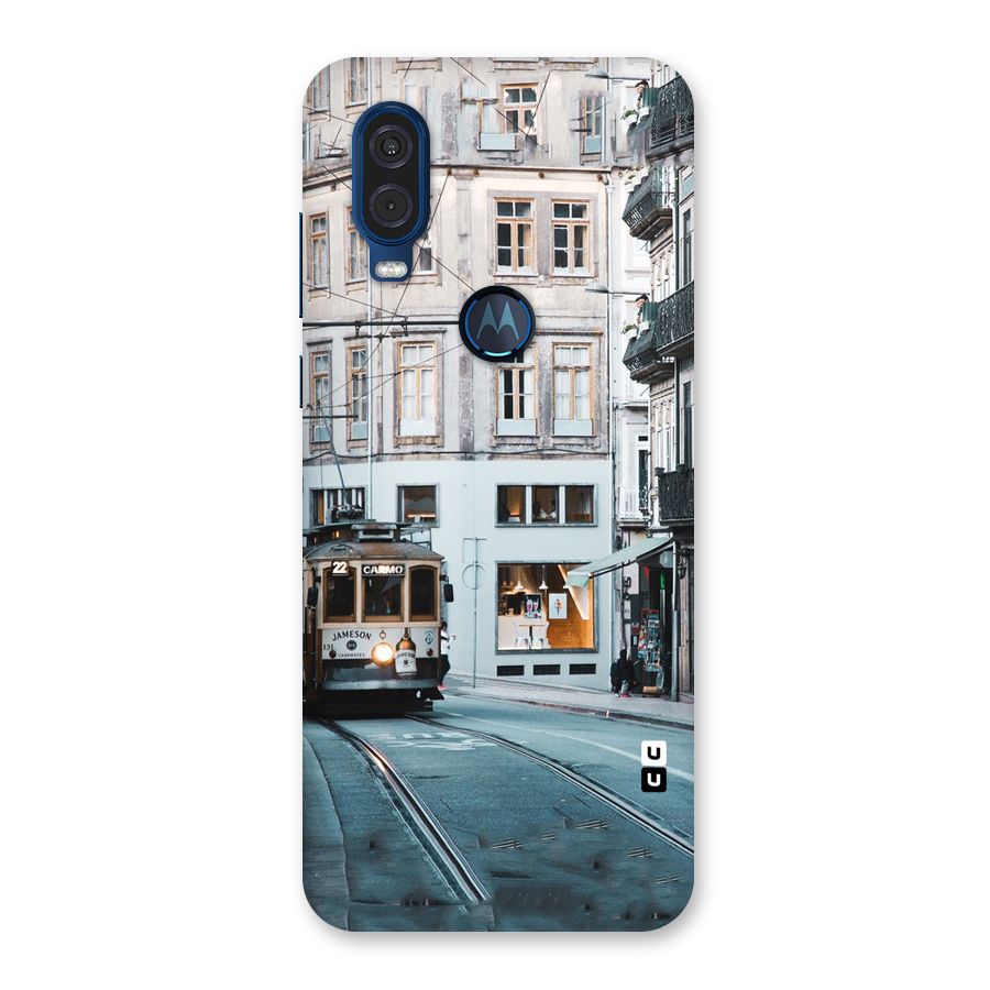 Tramp Train Back Case for Motorola One Vision