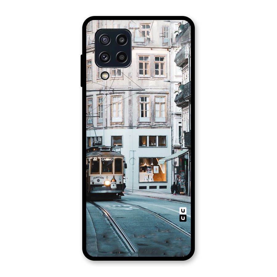 Tramp Train Glass Back Case for Galaxy M32