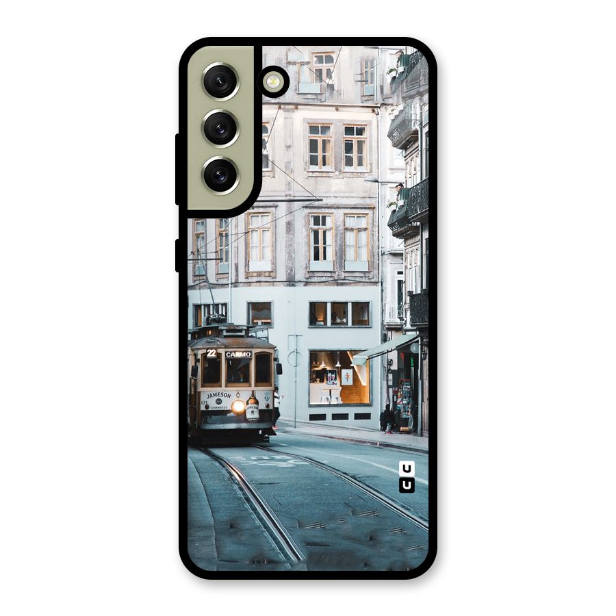 Tramp Train Glass Back Case for Galaxy S21 FE 5G