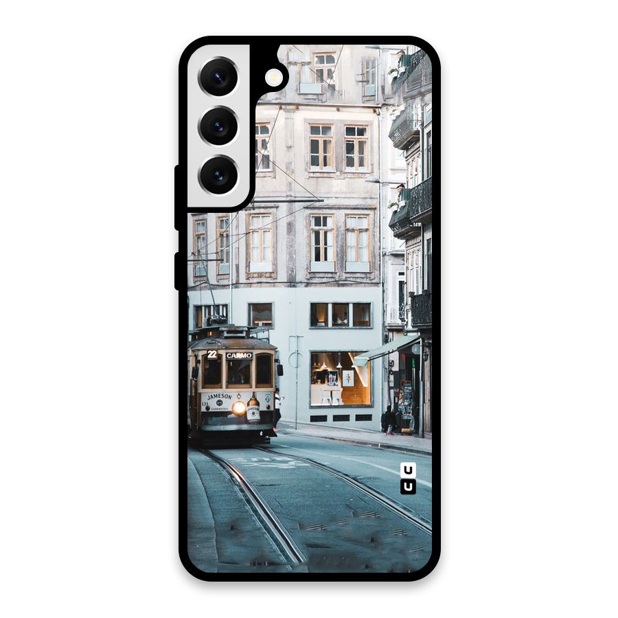 Tramp Train Glass Back Case for Galaxy S22 Plus 5G