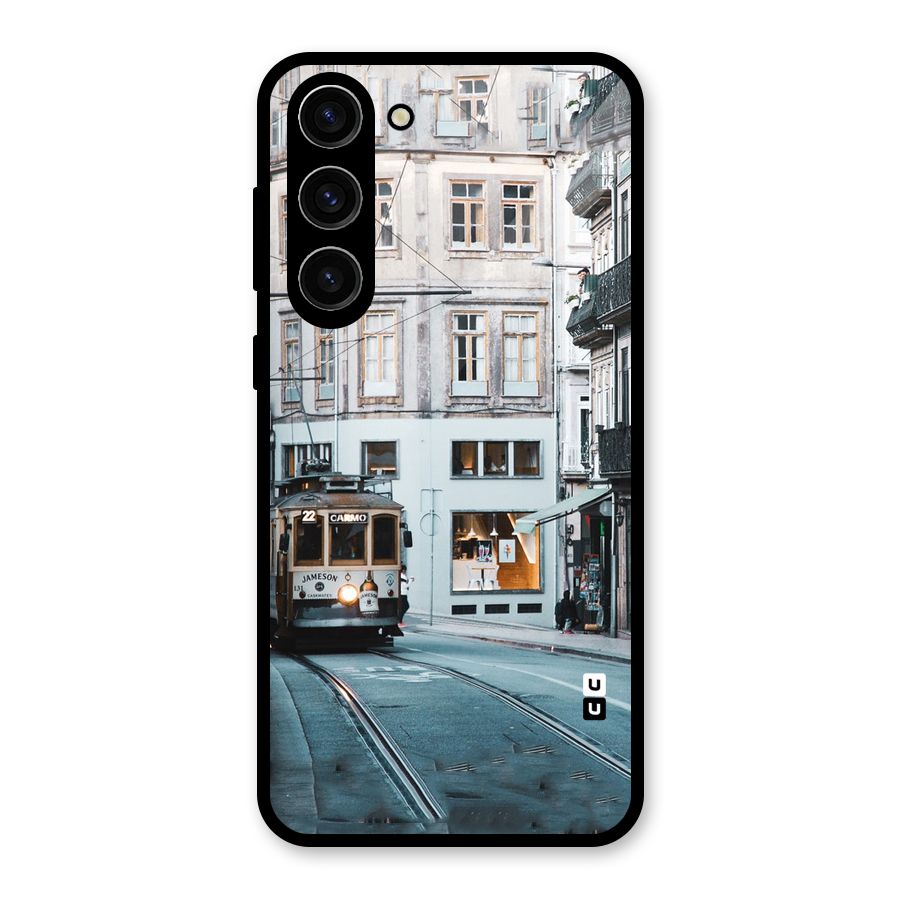 Tramp Train Glass Back Case for Galaxy S23 Plus