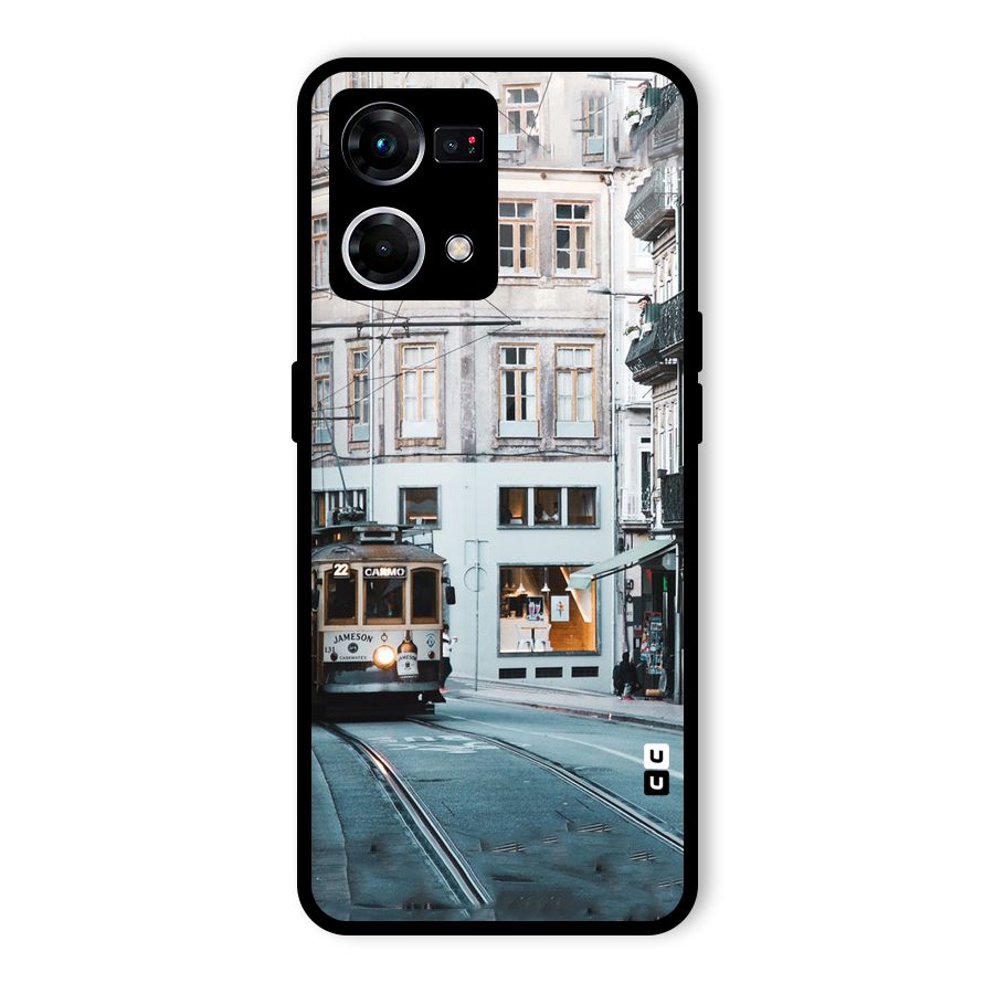 Tramp Train Glass Back Case for Oppo F21s Pro 4G