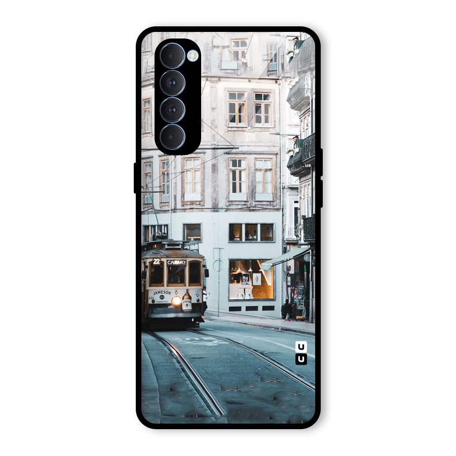 Tramp Train Glass Back Case for Oppo Reno4 Pro
