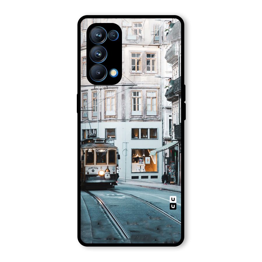 Tramp Train Glass Back Case for Oppo Reno5 Pro 5G