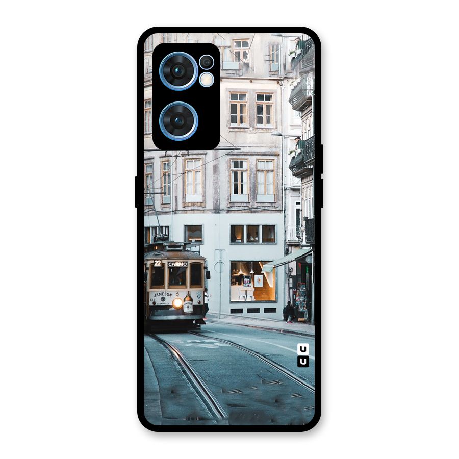 Tramp Train Glass Back Case for Oppo Reno7 5G
