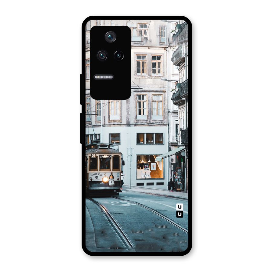 Tramp Train Glass Back Case for Poco F4 5G