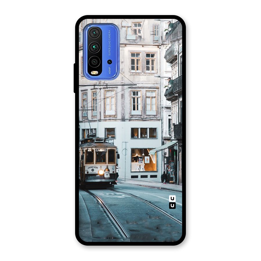 Tramp Train Glass Back Case for Redmi 9 Power