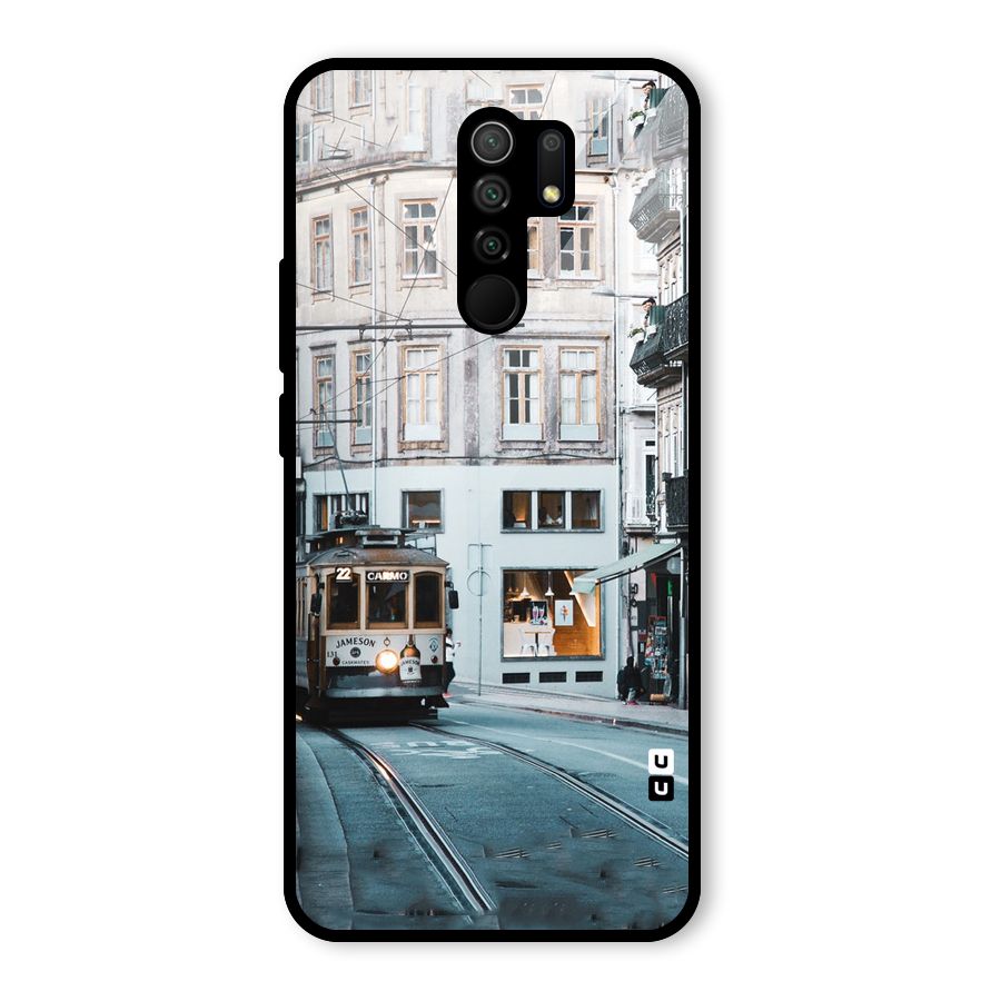 Tramp Train Glass Back Case for Redmi 9 Prime