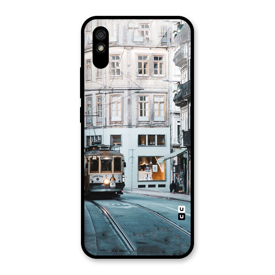 Tramp Train Glass Back Case for Redmi 9i