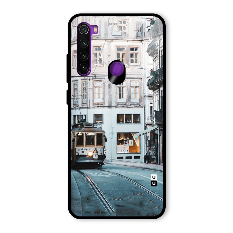 Tramp Train Glass Back Case for Redmi Note 8