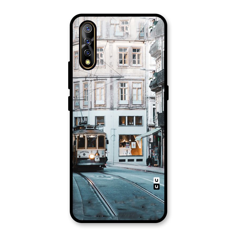 Tramp Train Glass Back Case for Vivo S1