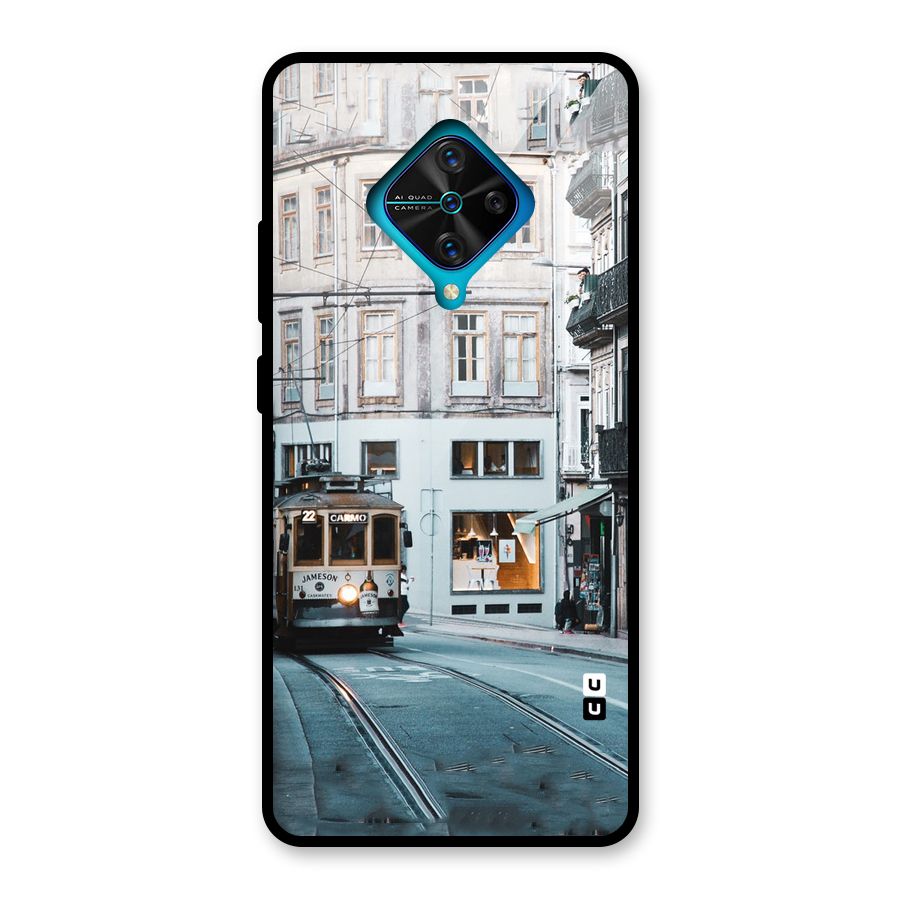Tramp Train Glass Back Case for Vivo S1 Pro