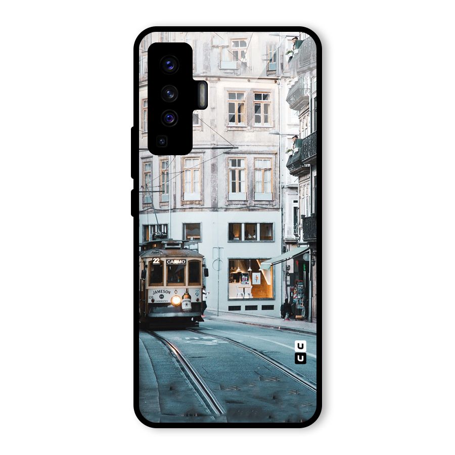 Tramp Train Glass Back Case for Vivo X50