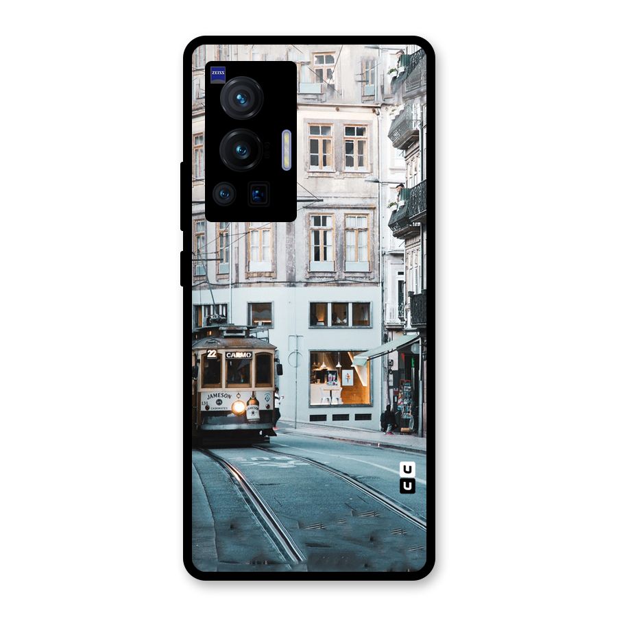 Tramp Train Glass Back Case for Vivo X70 Pro