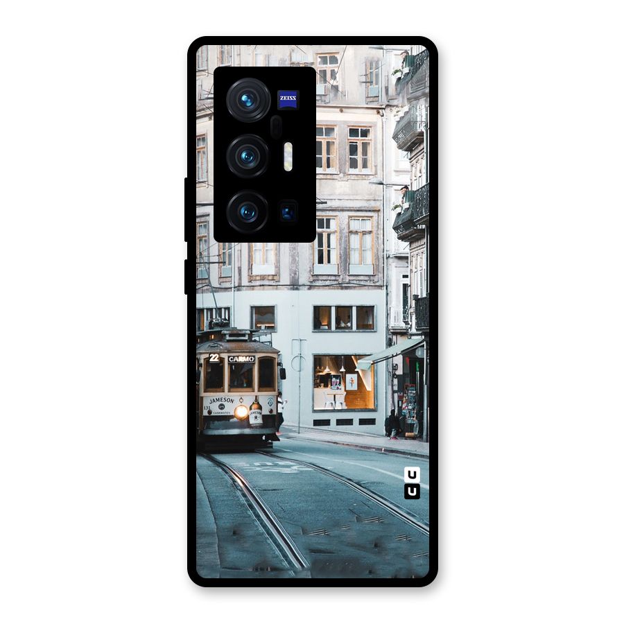Tramp Train Glass Back Case for Vivo X70 Pro Plus