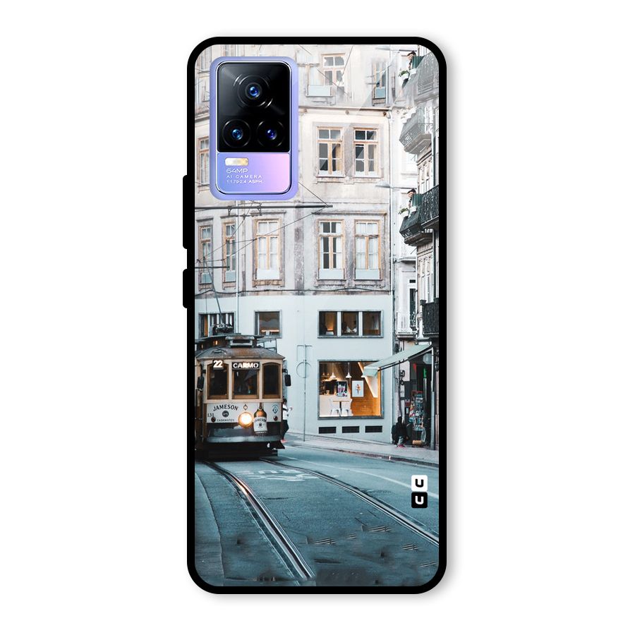 Tramp Train Glass Back Case for Vivo Y73